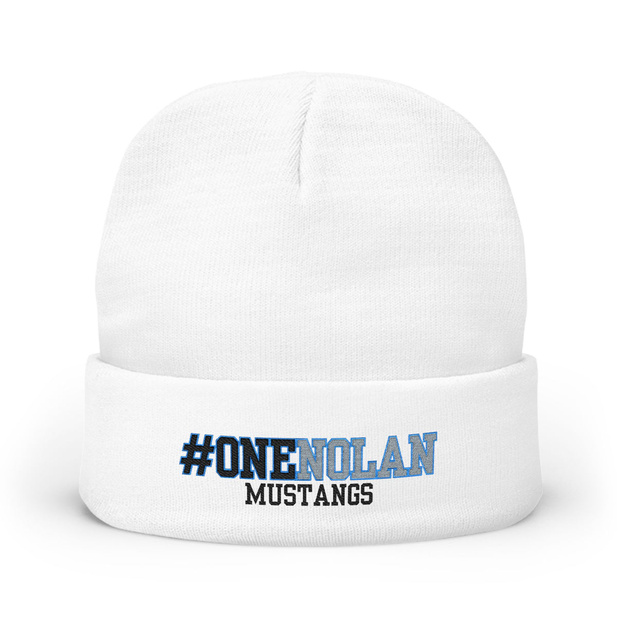 OneNolan Knit Beanie (Embroidery) – PPYQ Push Past Your Quit®