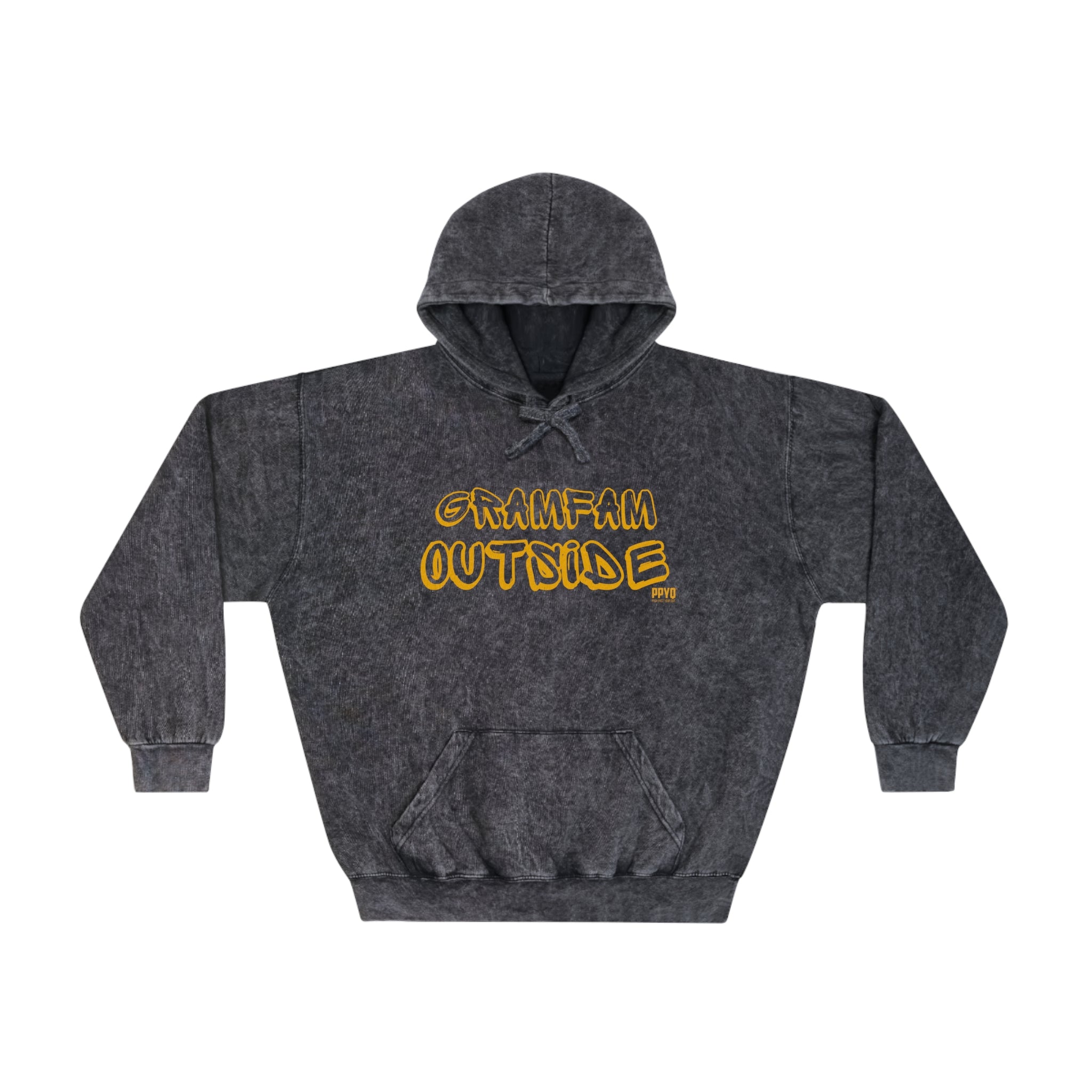 We Outside Gramfam Unisex Mineral Wash Hoodie