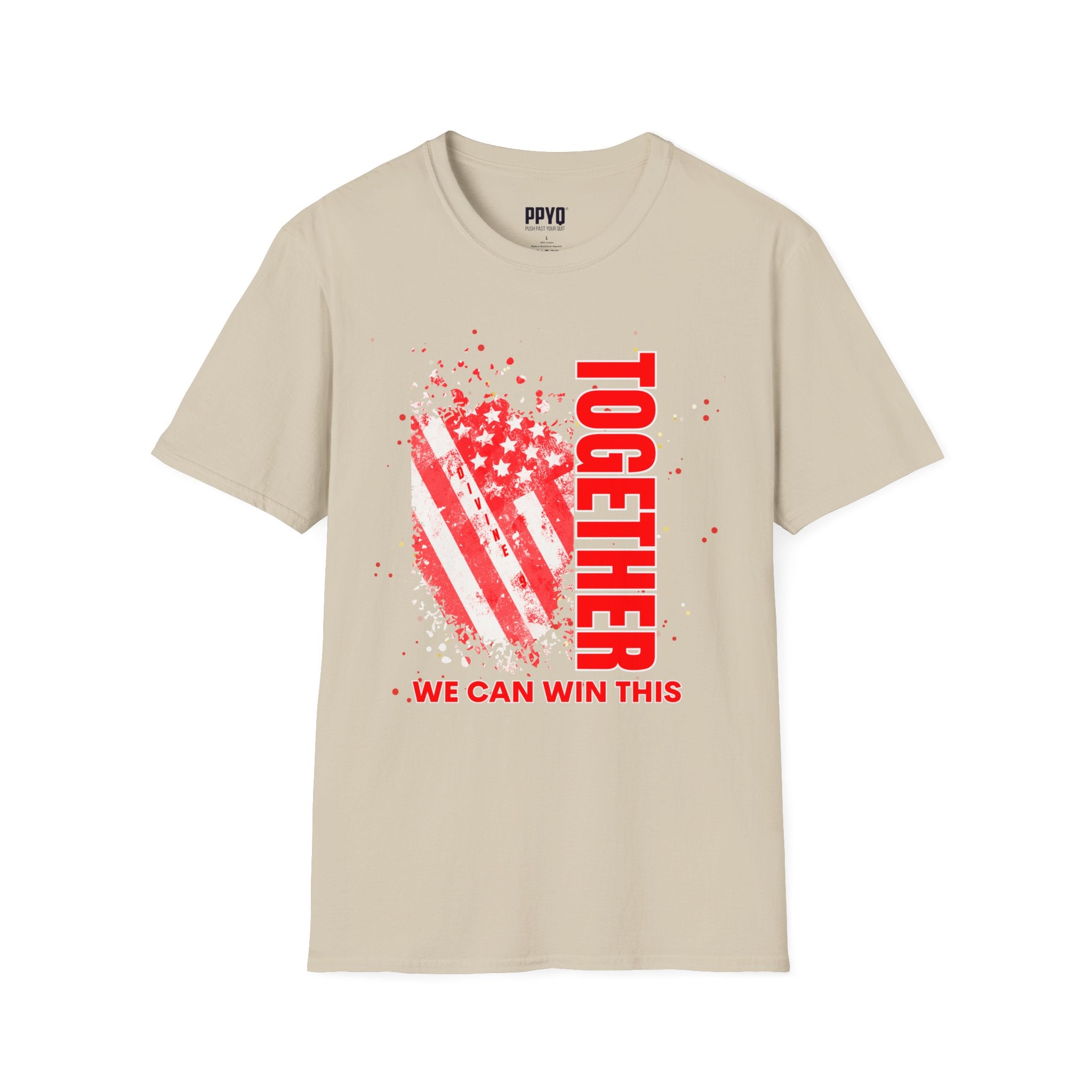 Together We Can Red and White