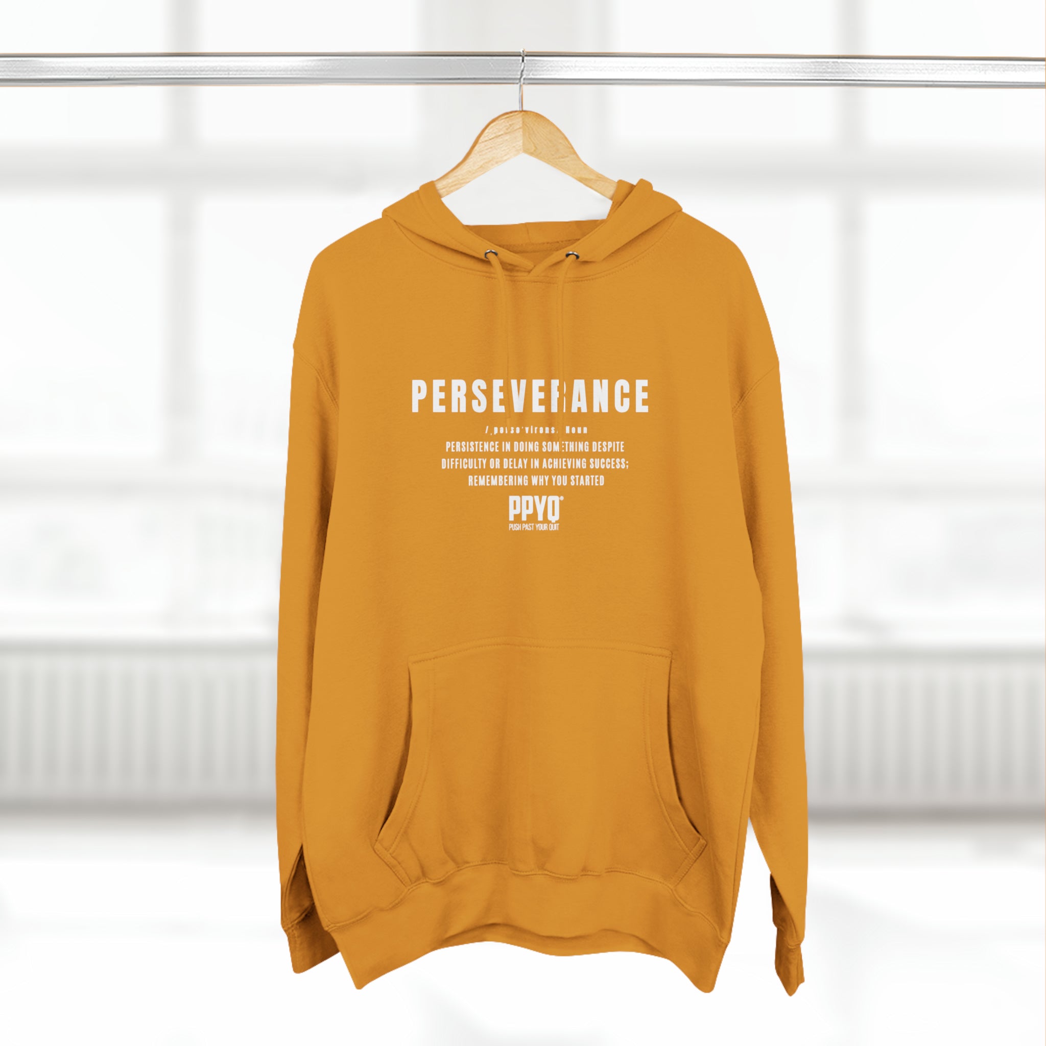 Perseverance PPYQ® Defined  Premium Pullover Hoodie