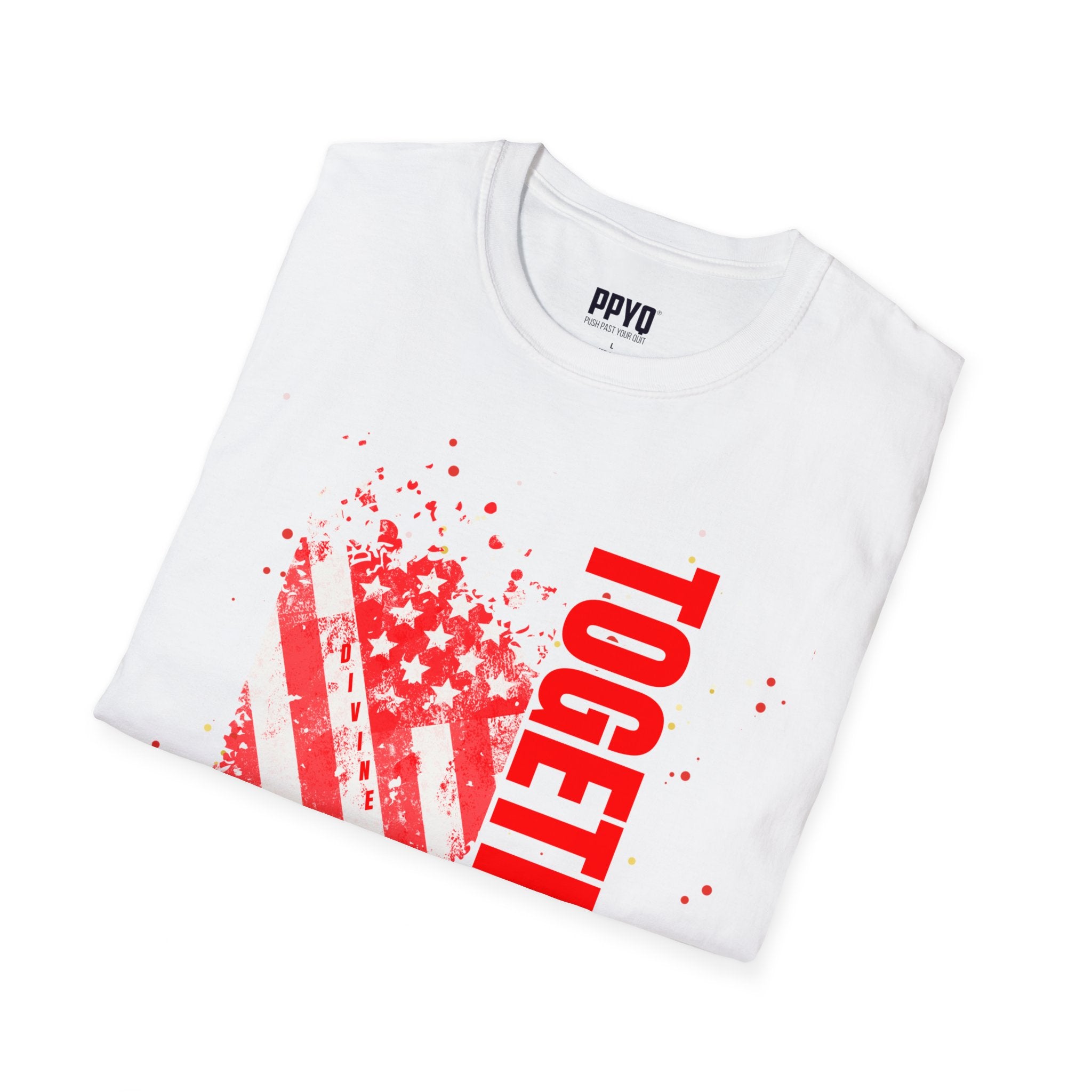 Together We Can Red and White