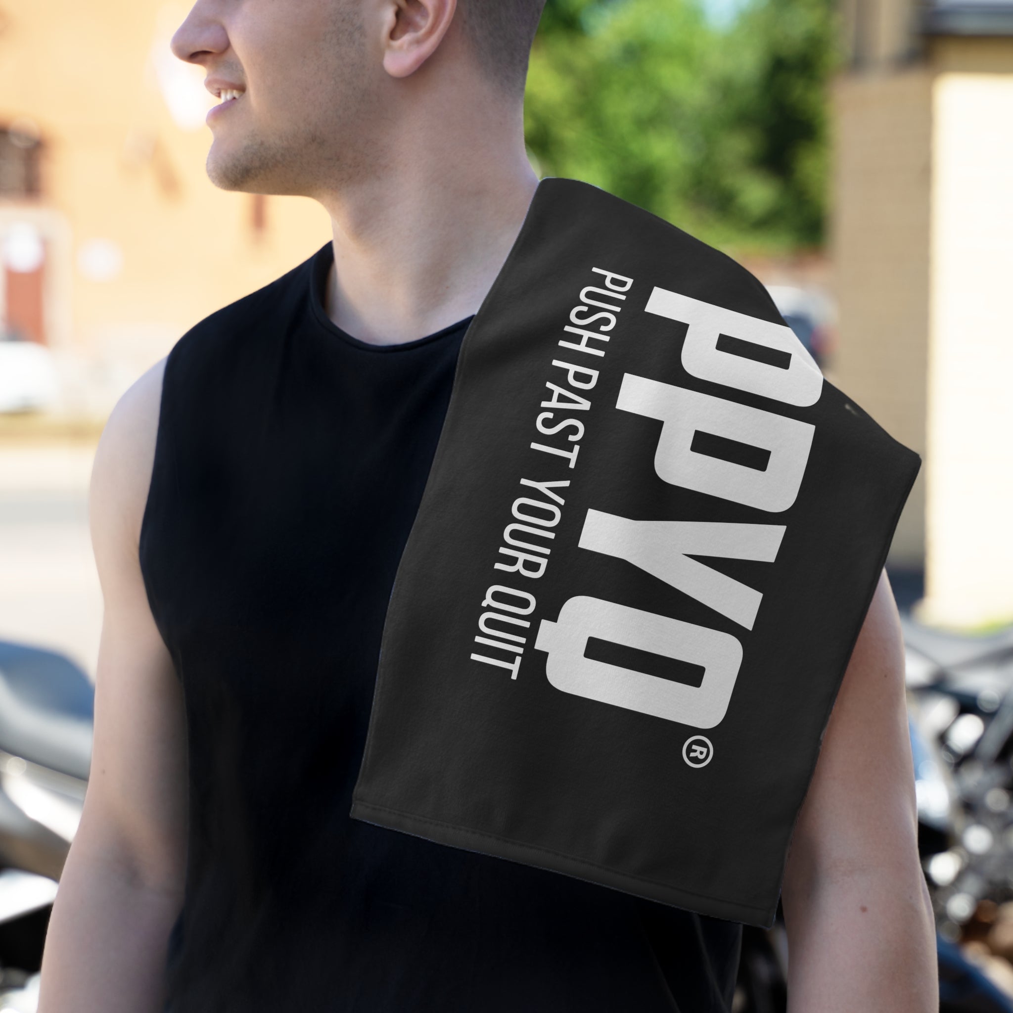 PPYQ® Sweat Towel (Black)