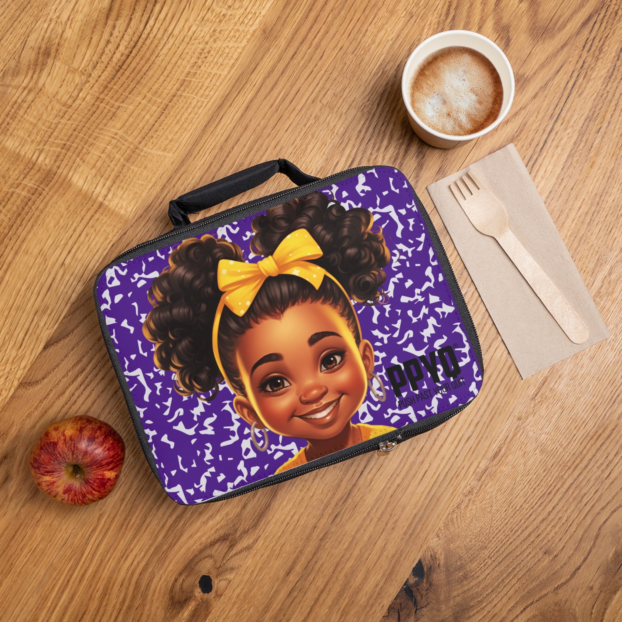 Girls Puff  Lunch Bag