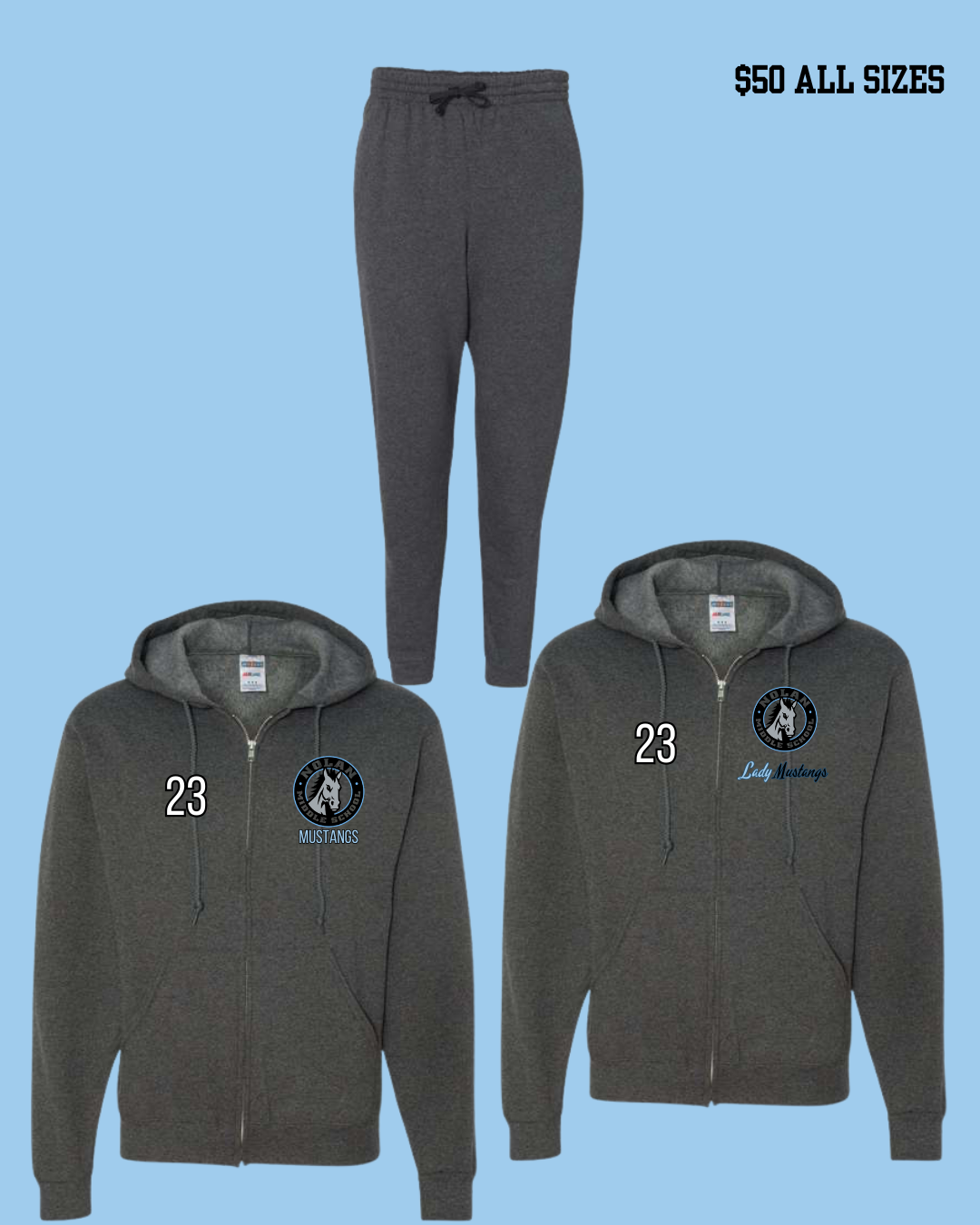 Nolan Mustangs & Lady Mustangs Warm-up