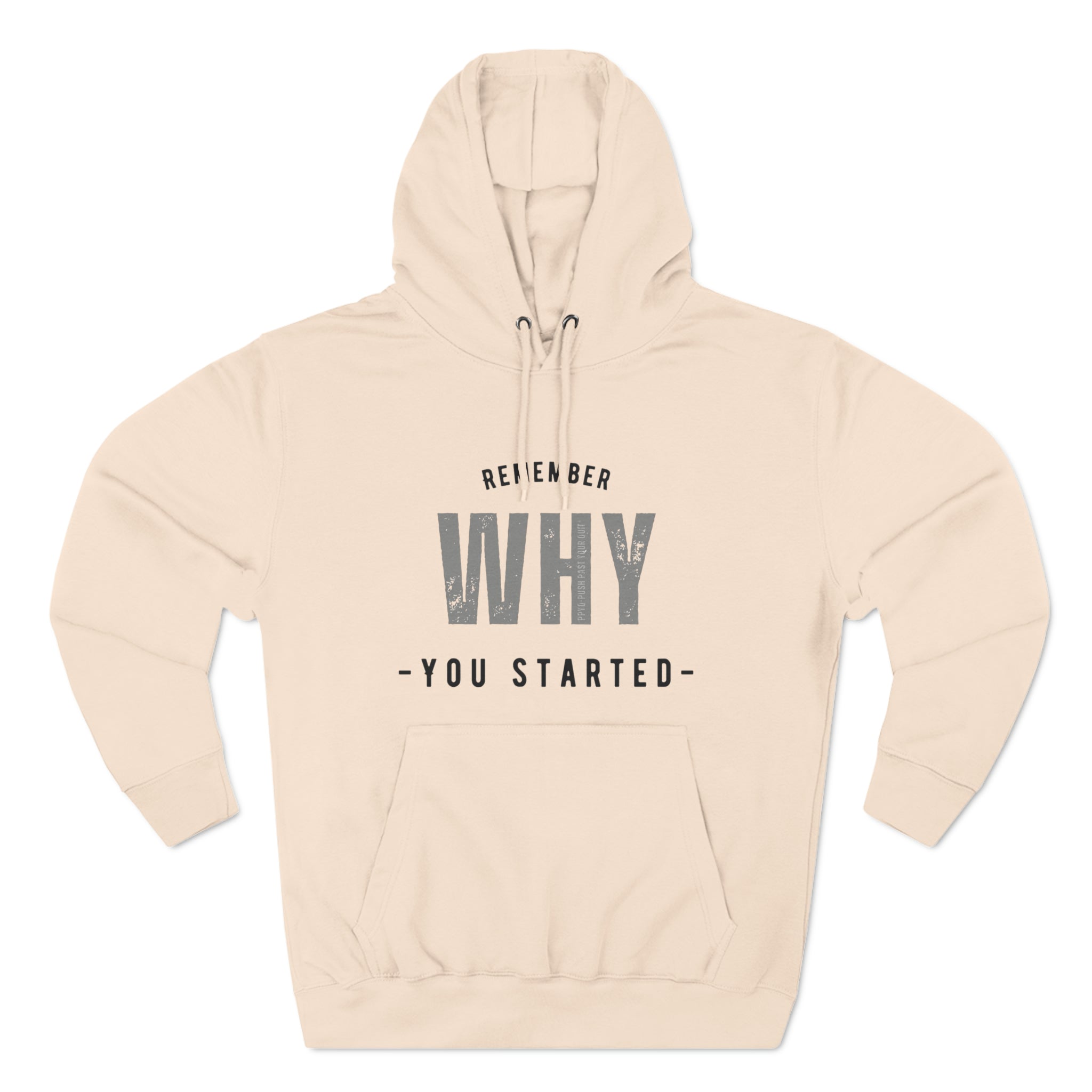 Remember Why You Started Premium Pullover Hoodie