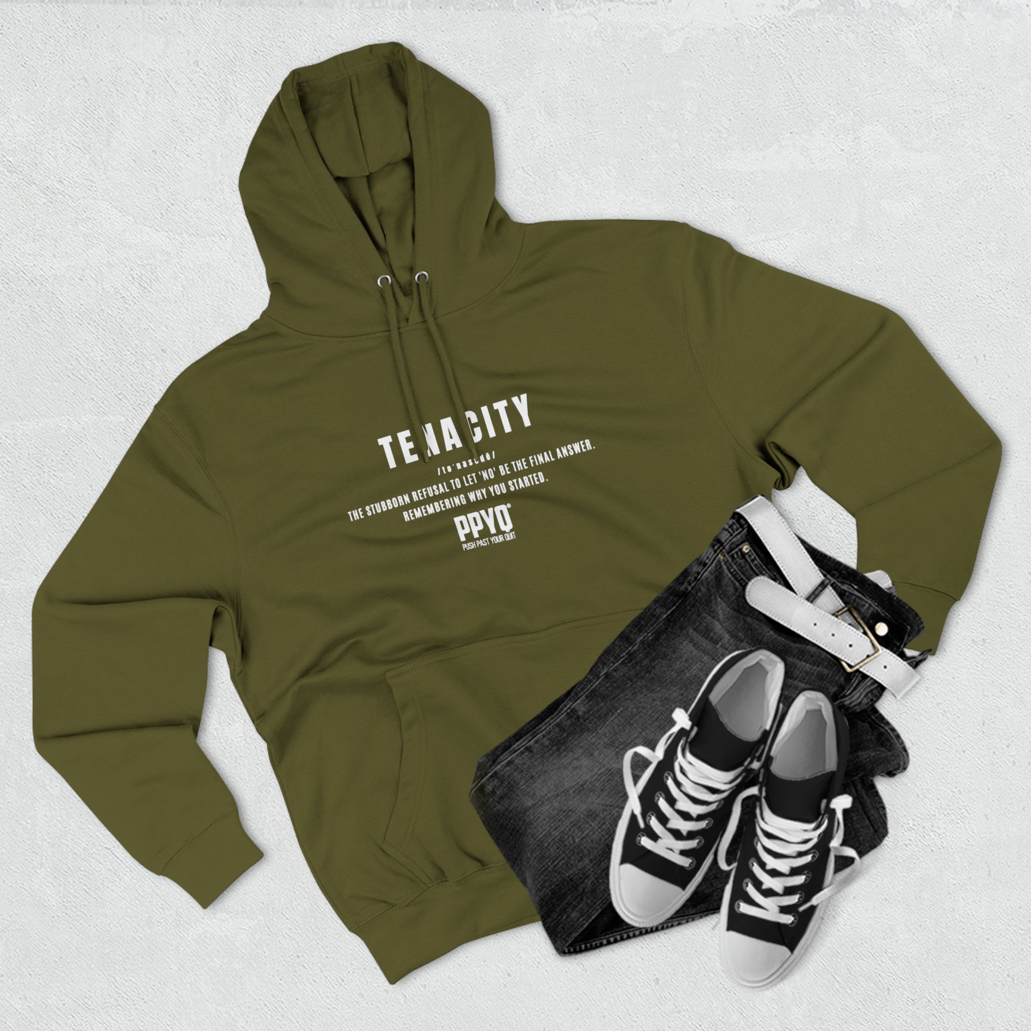 Tenacity PPYQ® Defined Premium Pullover Hoodie