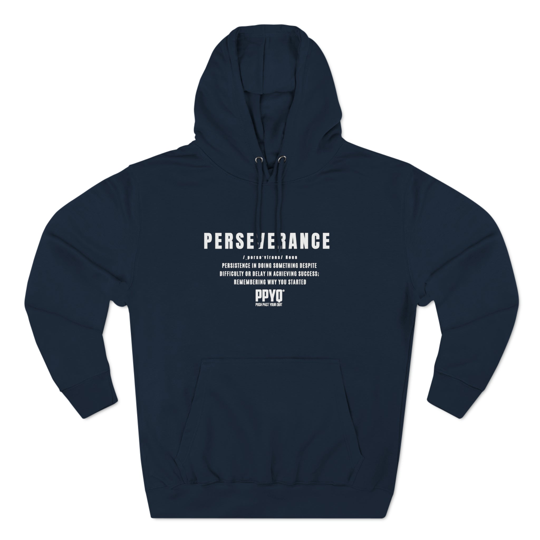 Perseverance PPYQ® Defined  Premium Pullover Hoodie