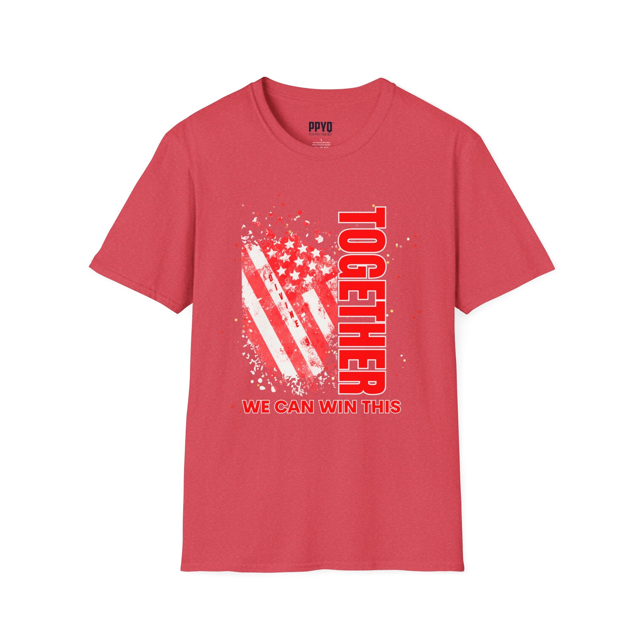 Together We Can Red and White