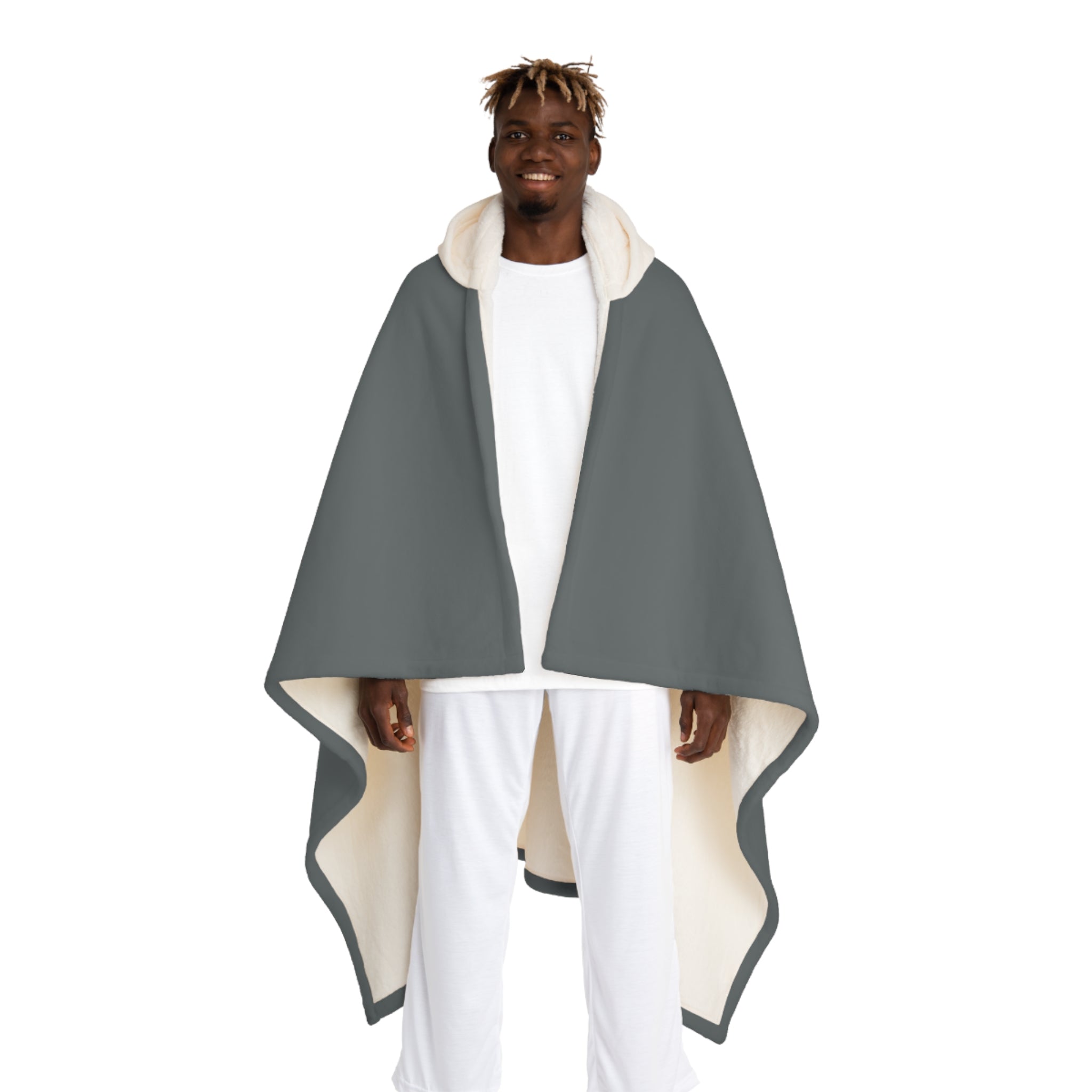 Custom Hooded Sherpa Fleece Blanket