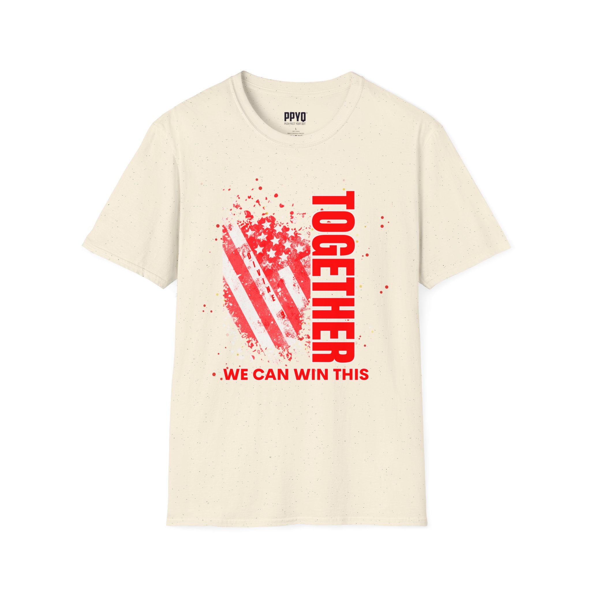 Together We Can Red and White