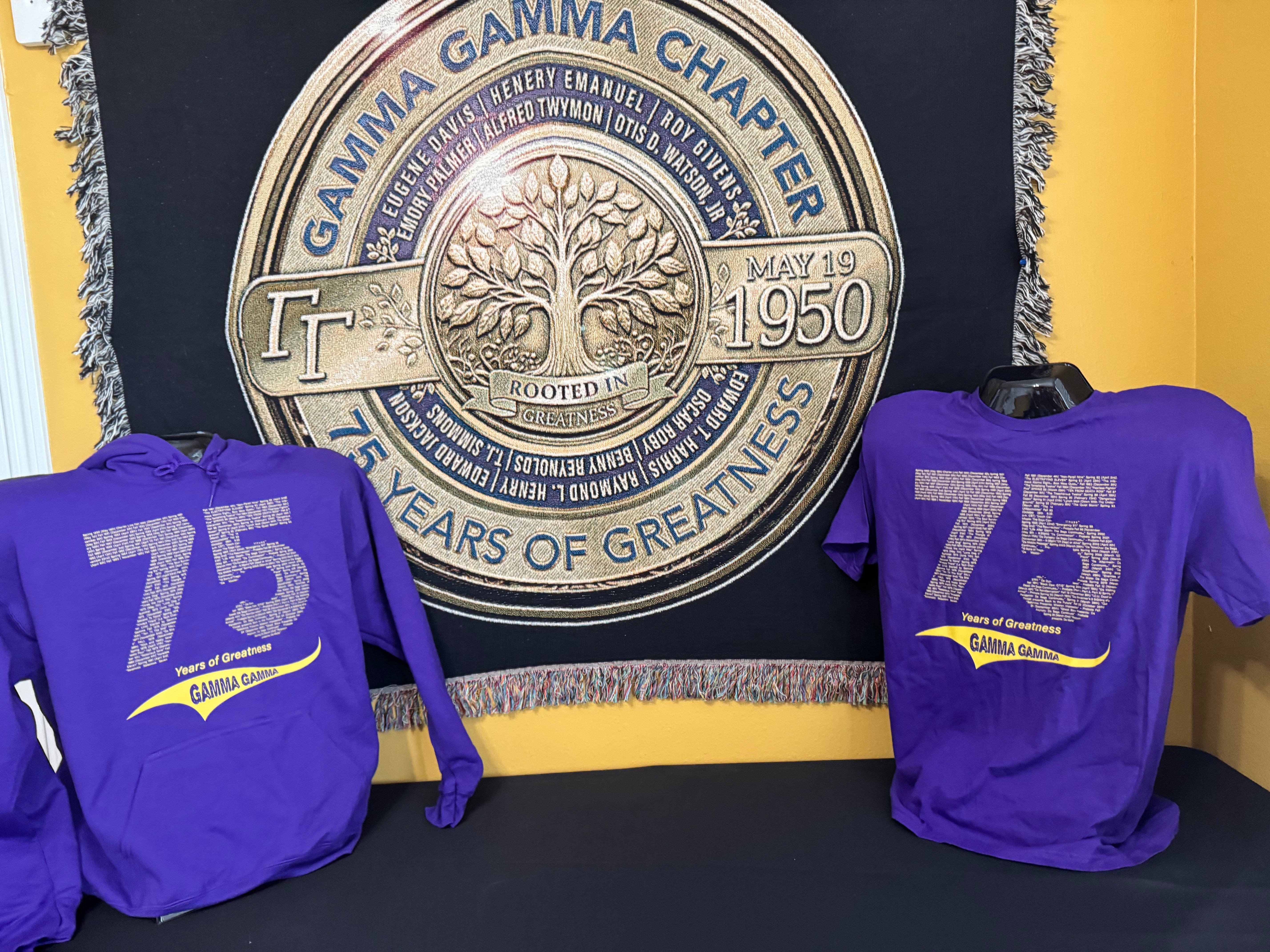 75 Year Anniversary Hoodie & T-shirt