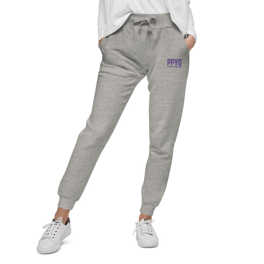 Unisex Joggers with PURPLE Logo