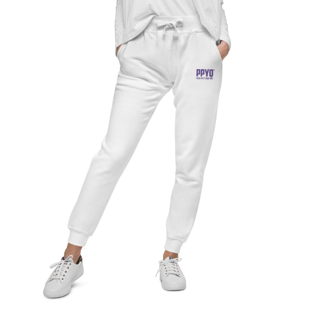 Unisex Joggers with PURPLE Logo